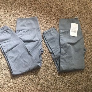 2 pair size medium tabletics leggings